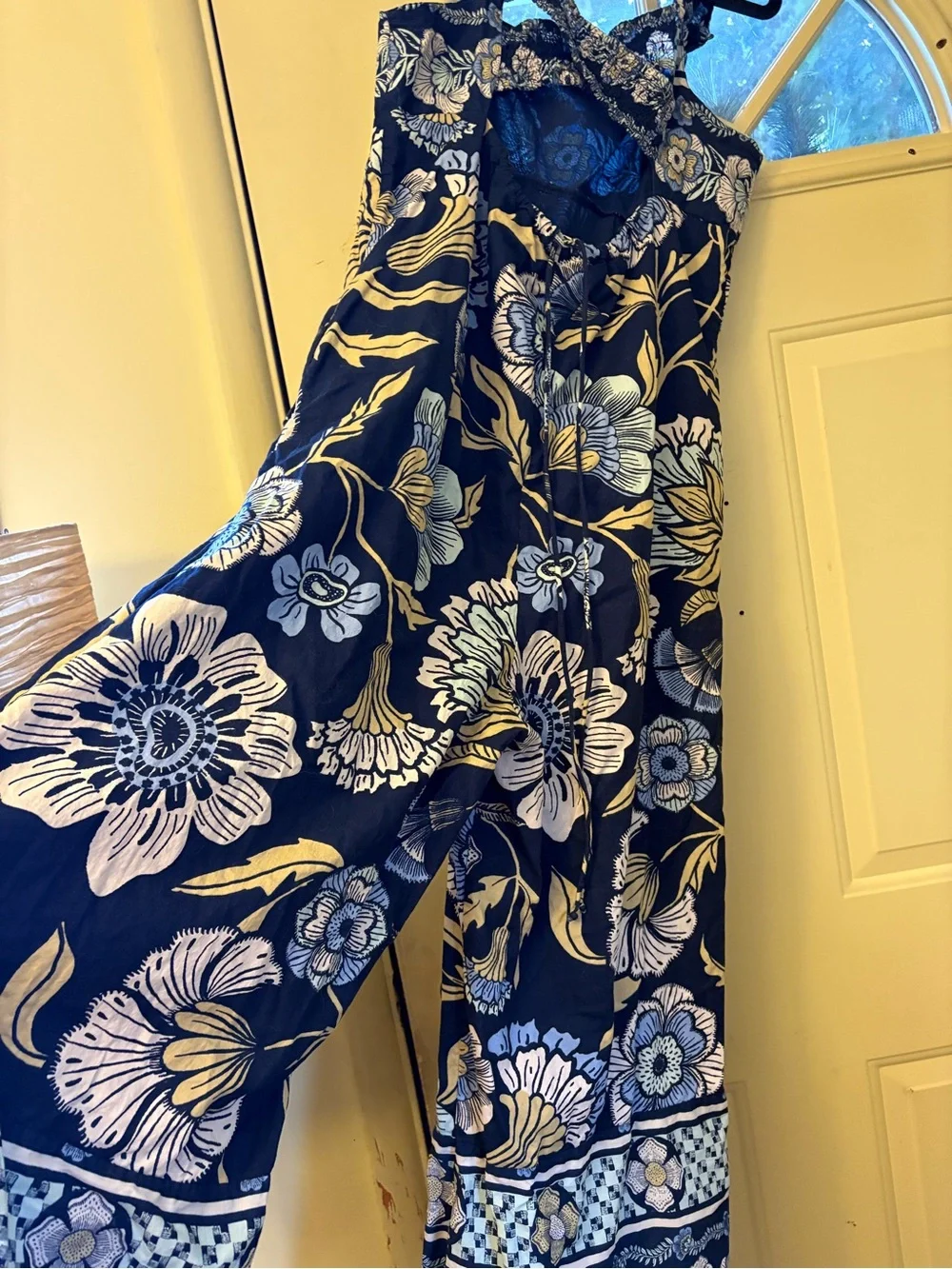 FREE PEOPLE Bali Albright Jumpsuit size S